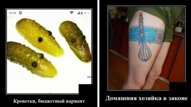 Целый воз демотиваторов и бюджетные креветки