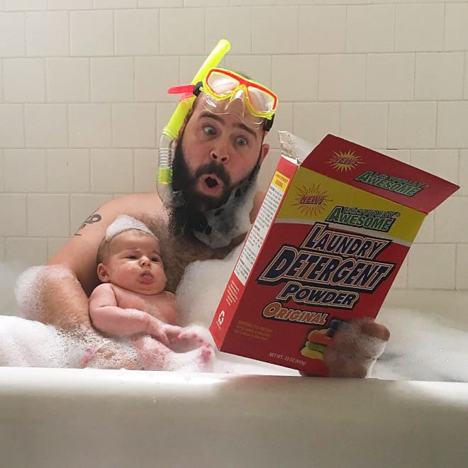 Папаша из Калифорнии, который вывел свои фото в Instagram с дочерью на следующий уровень