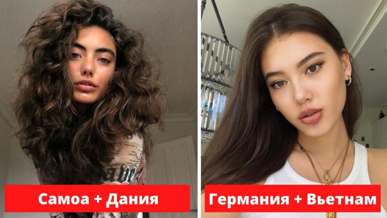 26 девушек смешанных кровей, в чьих жилах течёт кровь разных рас