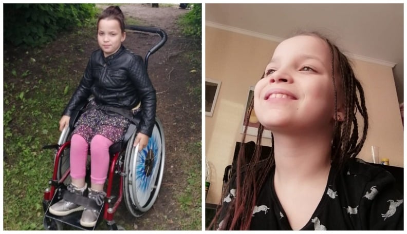 10-летней Селине из Бауски нужна помощь на оплату операции на ногах