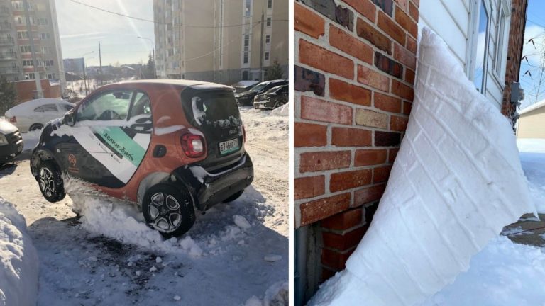 Зима, давай до свидания! Забавные кадры еще толком не ушедшей зимы