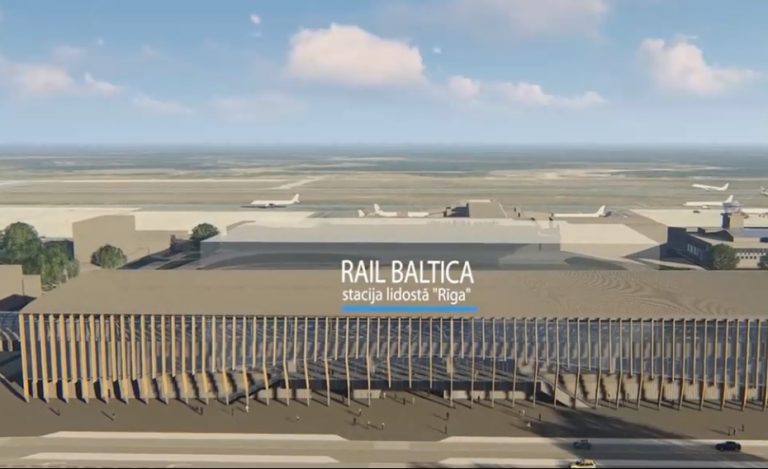 Rail Baltica: к 2025 году построим ж/д станцию в аэропорту, работы начнутся уже в мае