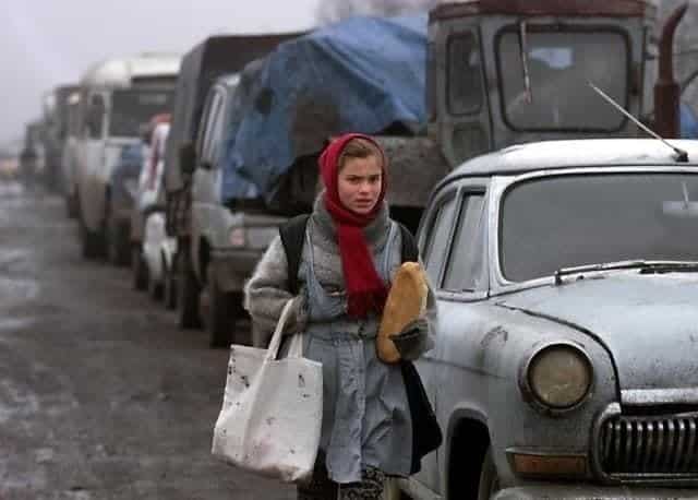 Атмосферные снимки из России 90-ых