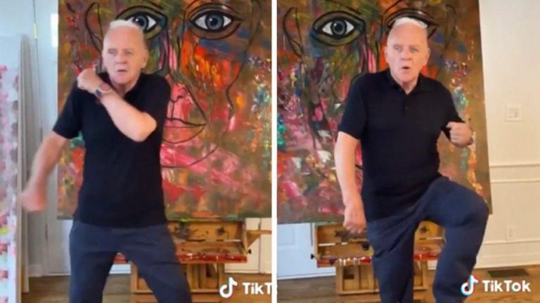 Сэр Энтони Хопкинс продолжает завоевывать TikTok