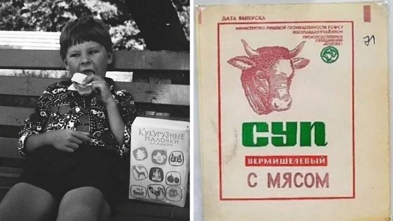 Быстрые супы, чипсы и бульонные кубики Made in USSR которые не считались вредными