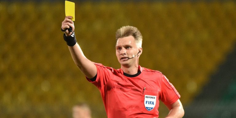 Российского судью отстранили от европейских игр из-за матча в Вентспилсе