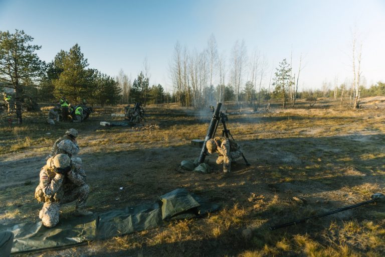 Будет шумно четыре дня: на Адажском полигоне пройдут минометные стрельбы