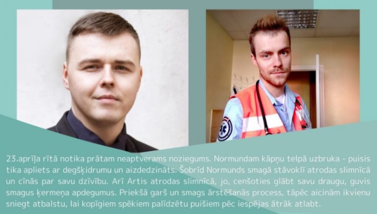 Поджог человека в Тукумсе: у полиции несколько версий, друзья собирают средства на лечение