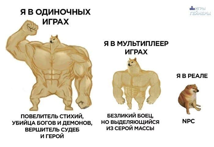 Подборка мемов, которая будет знакома только истинным геймерам!