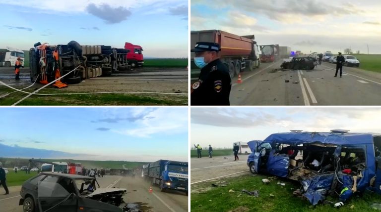 На Ставрополье в ДТП разбилась детская спортивная команда. Погибли пять девочек