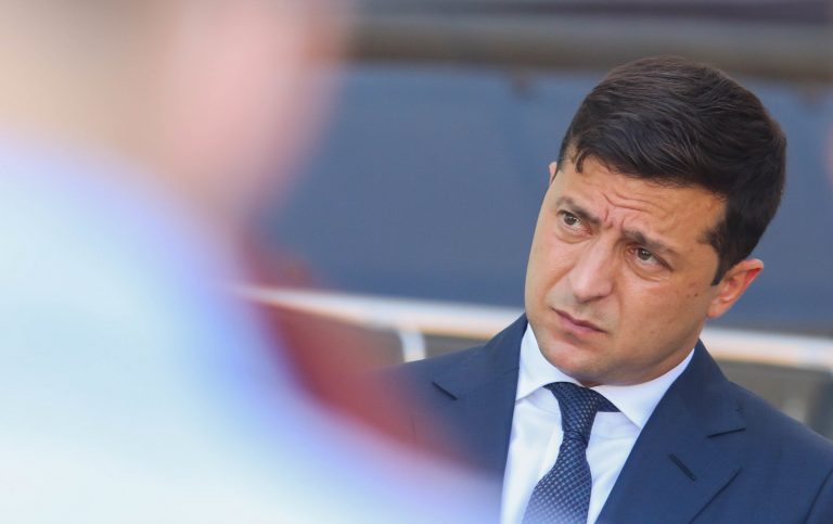 Зеленский прибыл в Донбасс