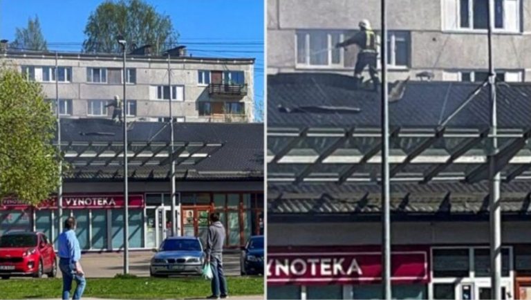 В Пурвциемсе горели пластиковые контейнеры. В районе сильное задымление