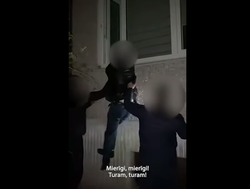 ВИДЕО: в Иманте задержаны квартирный вор-рецидивист с подельником
