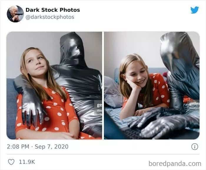 Тёмная сторона стоковой фотографии: 30 угарных снимков на любой вкус