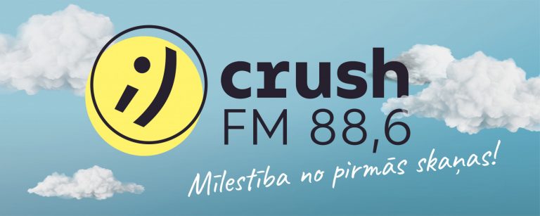В Риге на частоте 88.6 вышла в эфир новая радиостанция Crush FM