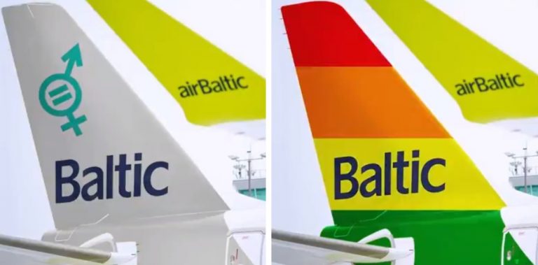 «Нет места неравенству!»: airBaltic объявила себя толерантной компанией