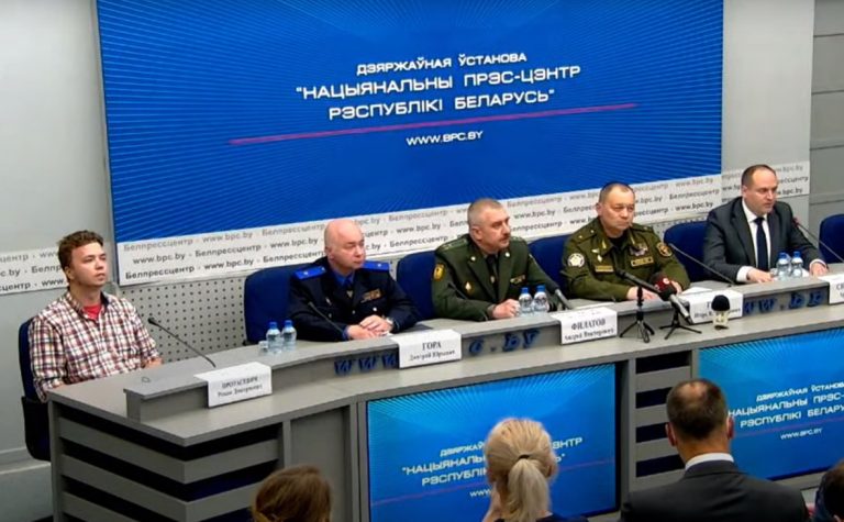 «Наихудшие примеры сталинского прошлого»: Ринкевич осудил брифинг с Протасевичем