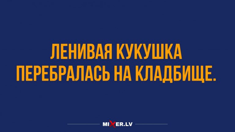 Юмор за день и кукушка