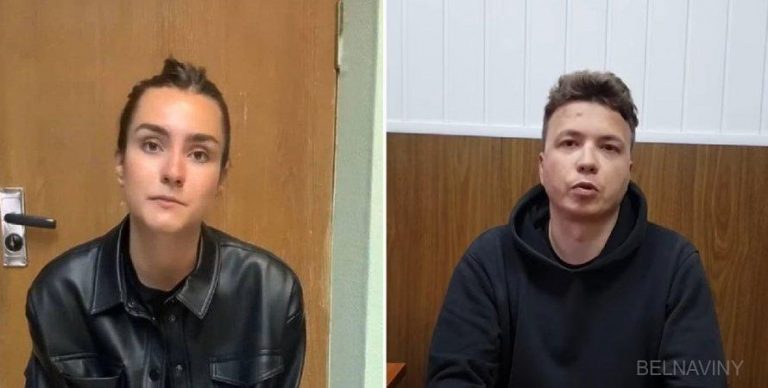 Протасевича и Сапегу в Беларуси перевели под домашний арест