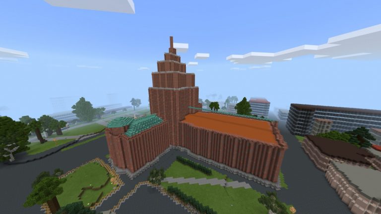 Рига теперь и в Minecraft: ученики соревнуются в скорости и точности построек