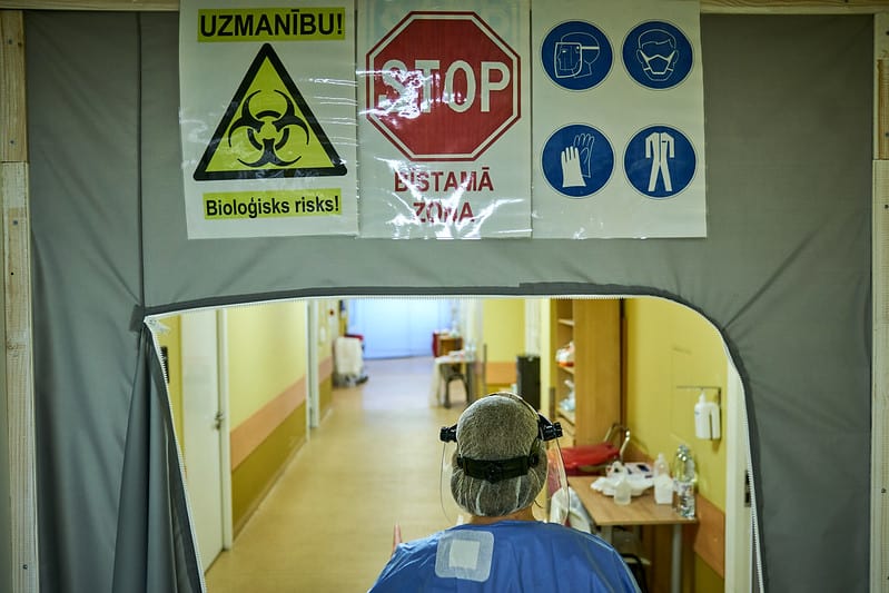 Чрезвычайная ситуация в медицине Латвии отменена