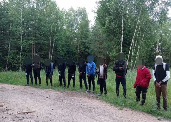Рекорд задержанных мигрантов с Ближнего Востока в Литве (ФОТО и ВИДЕО)