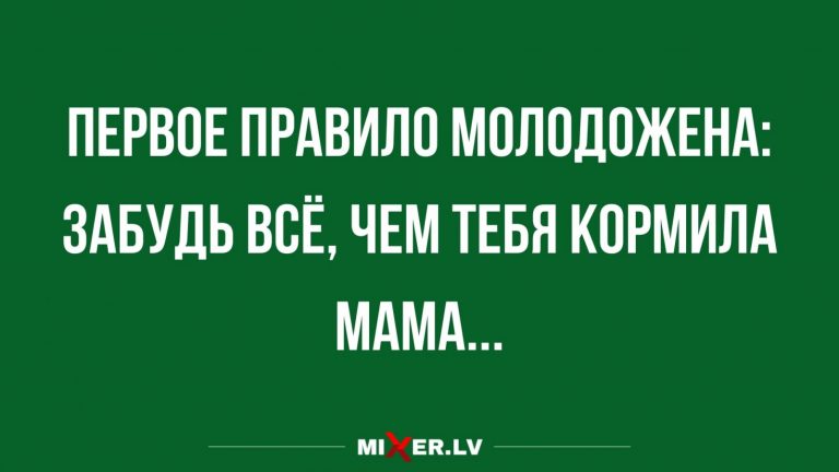 Юмор за день и молодожены