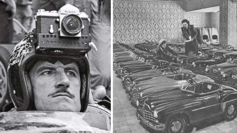 GoPro 1962 года и педальные машины в нашей коллекции исторических фотографий