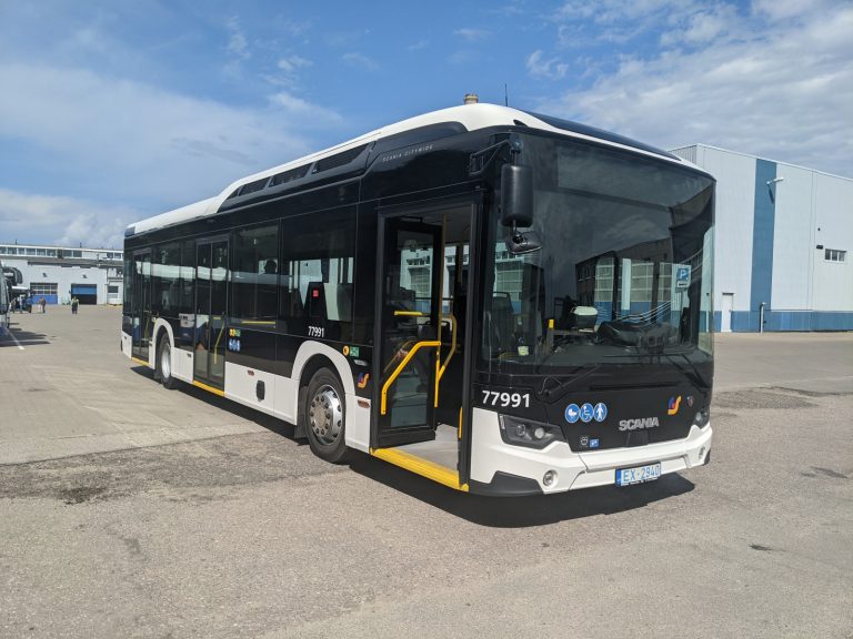 Rīgas satiksme начинает тестировать на улицах столицы новый электробус