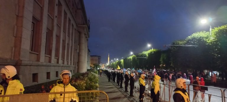 Затлерс: диалог между правительством и протестующими был необходим