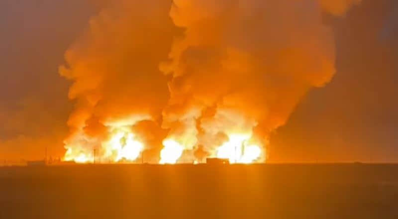 В Казахстане произошел взрыв на складе, где хранилось 500 тонн тротила (ВИДЕО)