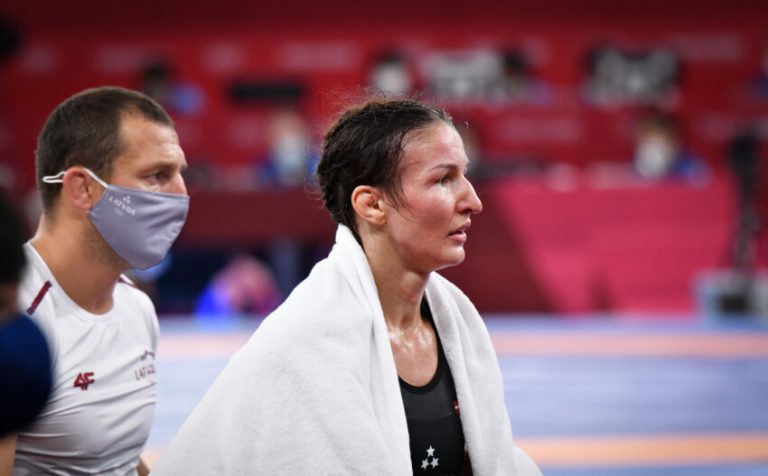 Латвийская борчиха Григорьева проиграла фавориту соревнований, но надеется на бронзу