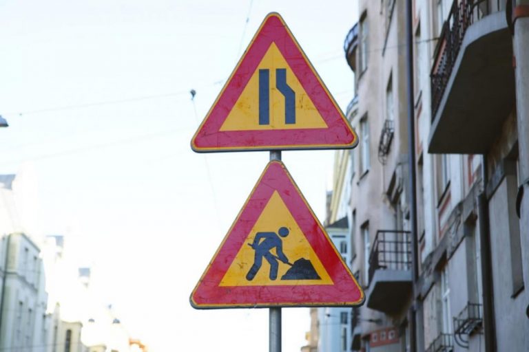 На участке улицы Бергю ограничат движение до ноября