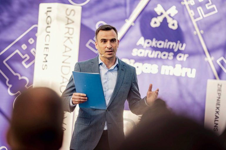 В Саркандаугаве состоится последняя встреча мэра с жителями микрорайонов столицы