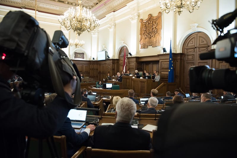 Гобземса лишили участия в одном заседании Сейма