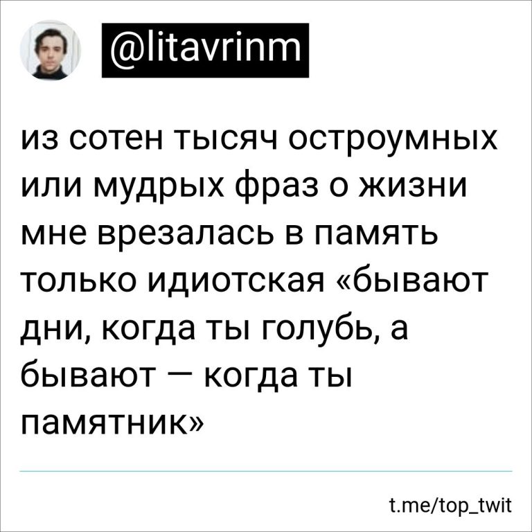 Юмор за день и остроумная фраза