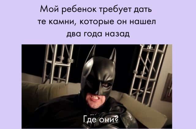 Где мои камни? Шутки и мемы, которые поймут только родители