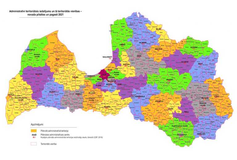 Самые густонаселенные города Латвии Рига, Юрмала и Огре