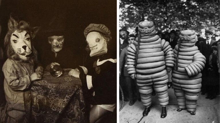 20 нелепых костюмов на Хэллоуин с исторических фотографий