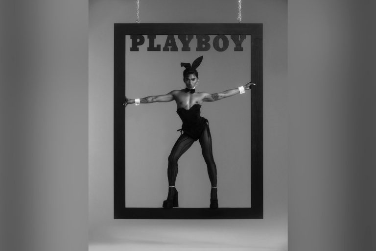 Playboy впервые разместил на обложке гея на каблуках. Мнение публики разделилось