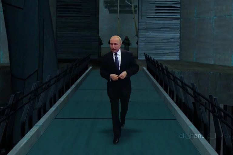 ВИДЕО: Путин стал главным героем видеоигры Half Life 2