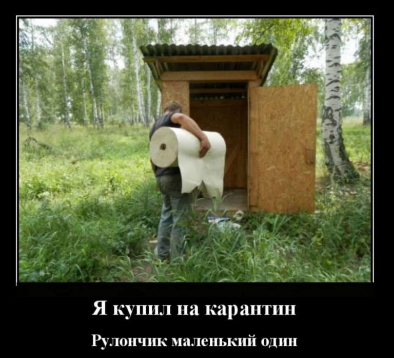 Свежие демотиваторы и покупки в карантин