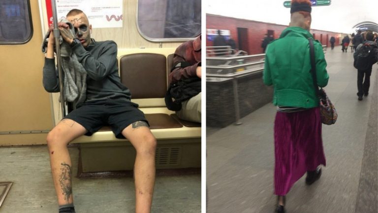 20 колоритных персонажей и отчаянных модников, которых можно встретить в метро