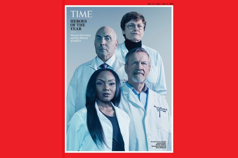 Создатели вакцины против COVID названы «Героями года» по версии Time