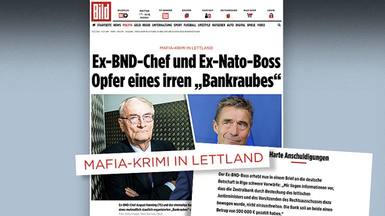 Bild: «Латвией правит мафия»