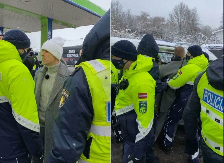 На депутата Гобземса полиция завела 21 административное дело