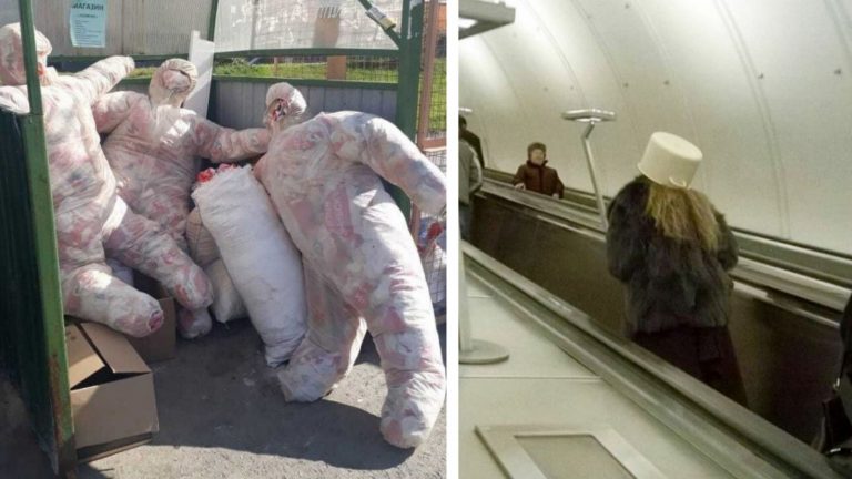 18 фотографий из России, на которых творится что-то странное