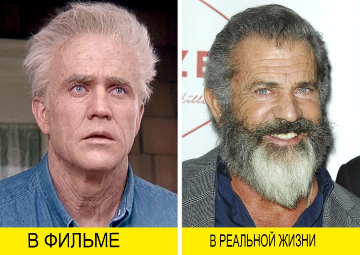 13 актеров, сыгравших на экране пожилых персонажей, и как они постарели на самом деле