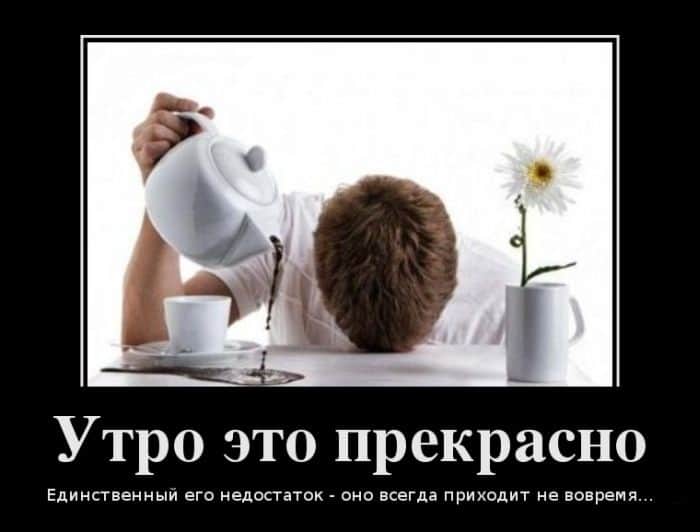 Новые демотиваторы и прекрасное утро