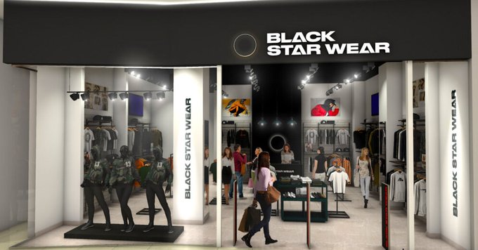 В т/ц Alfa закрыт магазин российского репера Тимати Black Star Wear